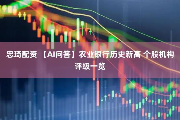 忠琦配资 【AI问答】农业银行历史新高 个股机构评级一览