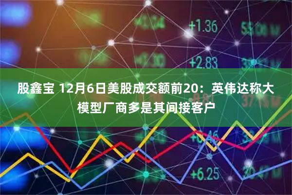 股鑫宝 12月6日美股成交额前20：英伟达称大模型厂商多是其间接客户